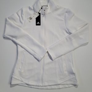 Adidas Rib-knit Texture Sweatshirt Lightweight